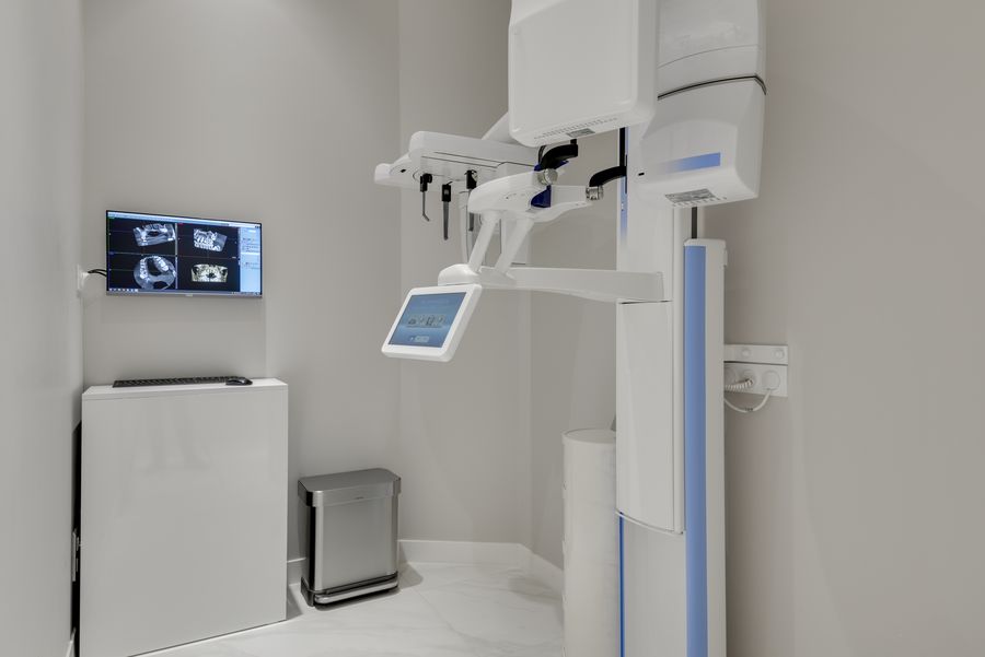 Salle de radiologie panoramique et cone beam