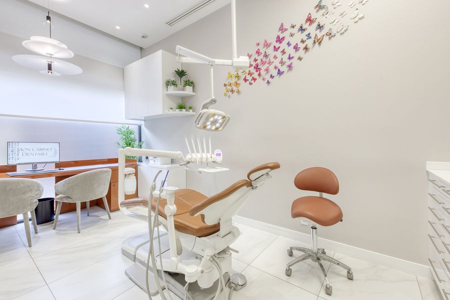 Salle de soins aux papillons